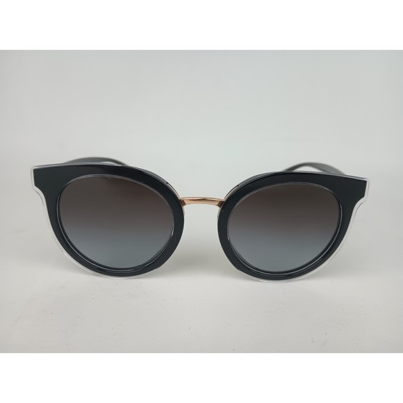 Dolce & Gabbana Women\'s D&G DG4371 5383/8G Black Gold Sunglasses 52m main image 5
